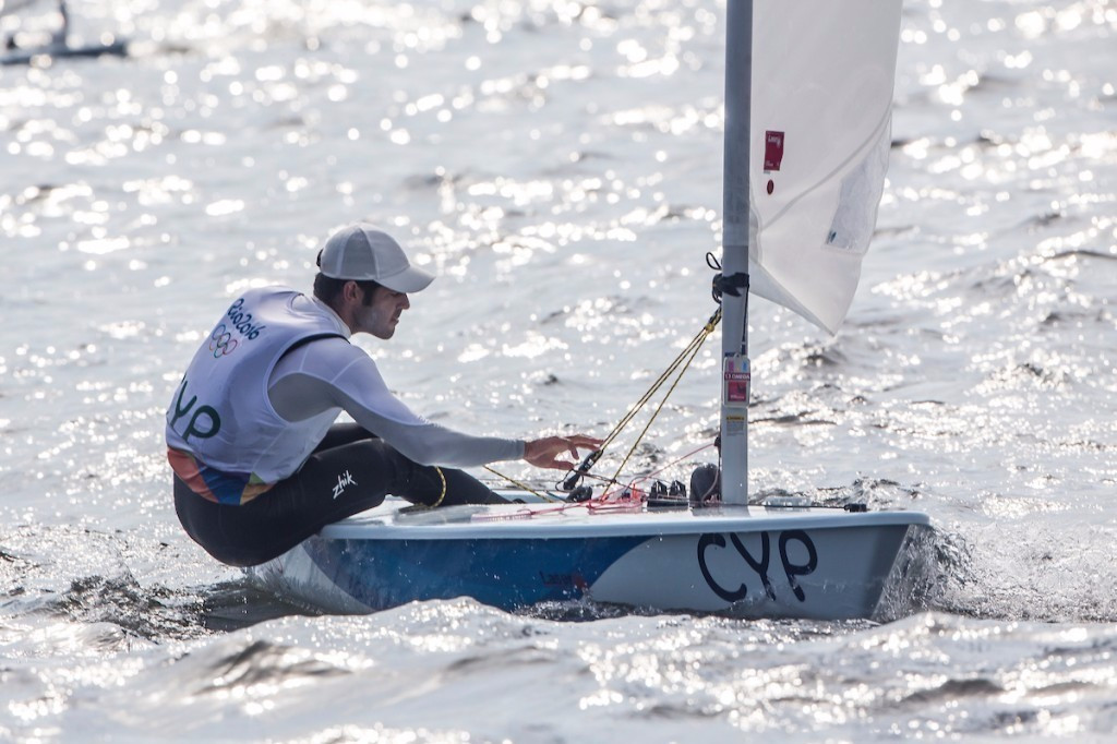 Pavlos Kontides will be another man to watch in the laser fleet ©World Sailing