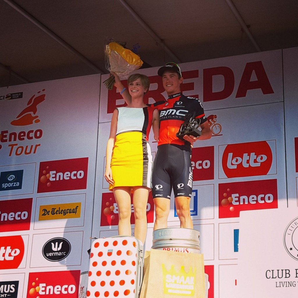 Australian Rohan Dennis is the new overall leader of the Eneco Tour ©Twitter/Eneco Tour
