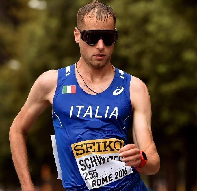 The urine sample of banned Italian race walker Alex Schwazer has reportedly been seized ©Getty Images