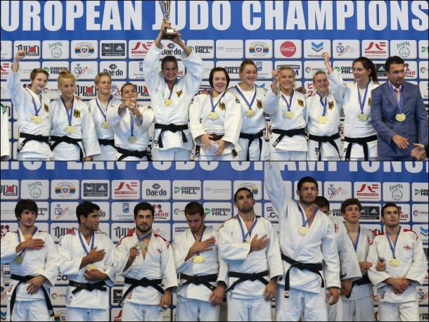 Georgia and Germany seal team titles at Junior European Judo Championships