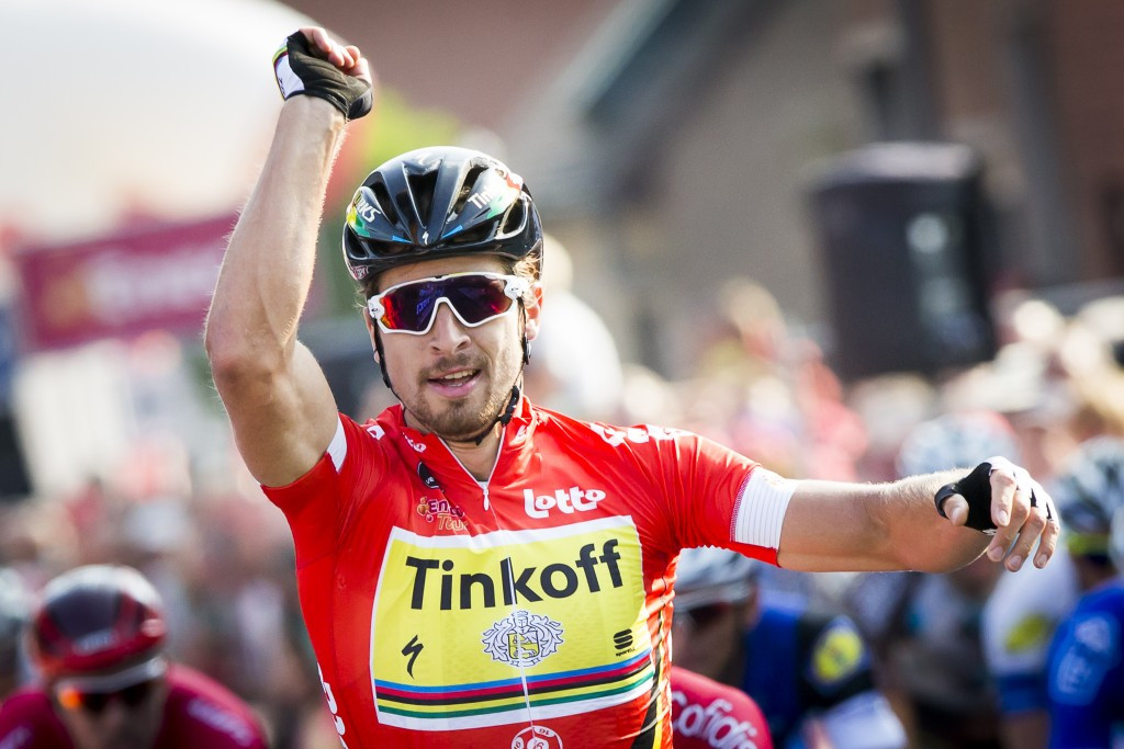 Sagan sprints to stage three victory at Eneco Tour