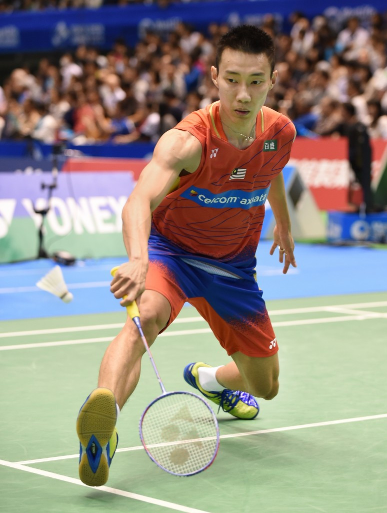 Lee Chong Wei continued his march in the men's competition ©Getty Images
