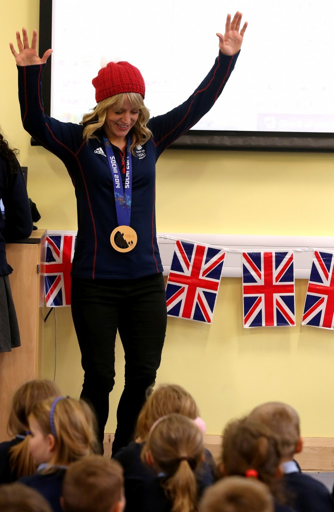 Jenny Jones won Britain's first Olympic medal on snow at Sochi 2014 ©Getty Images
