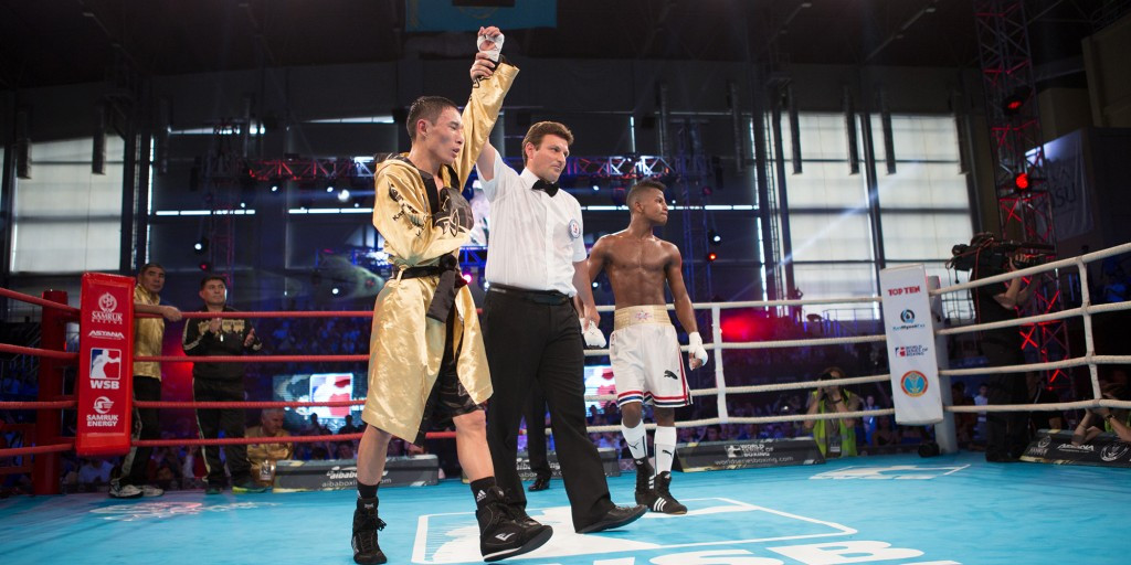 Astana Arlans Kazakhstan hold a 3-2 lead heading into the second leg of the World Series of Boxing Final tomorrow ©WSB