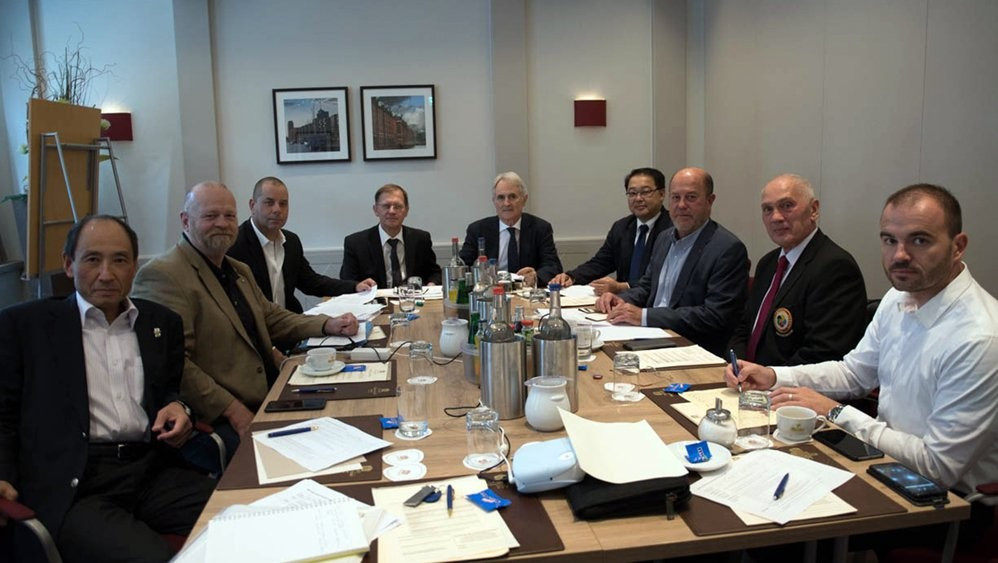 The World Karate Federation's Tokyo 2020 Planning Commission and the Kumite Rules Commission gathered for meetings to discuss the development of the sport now that is part of the Olympic programme ©WKF