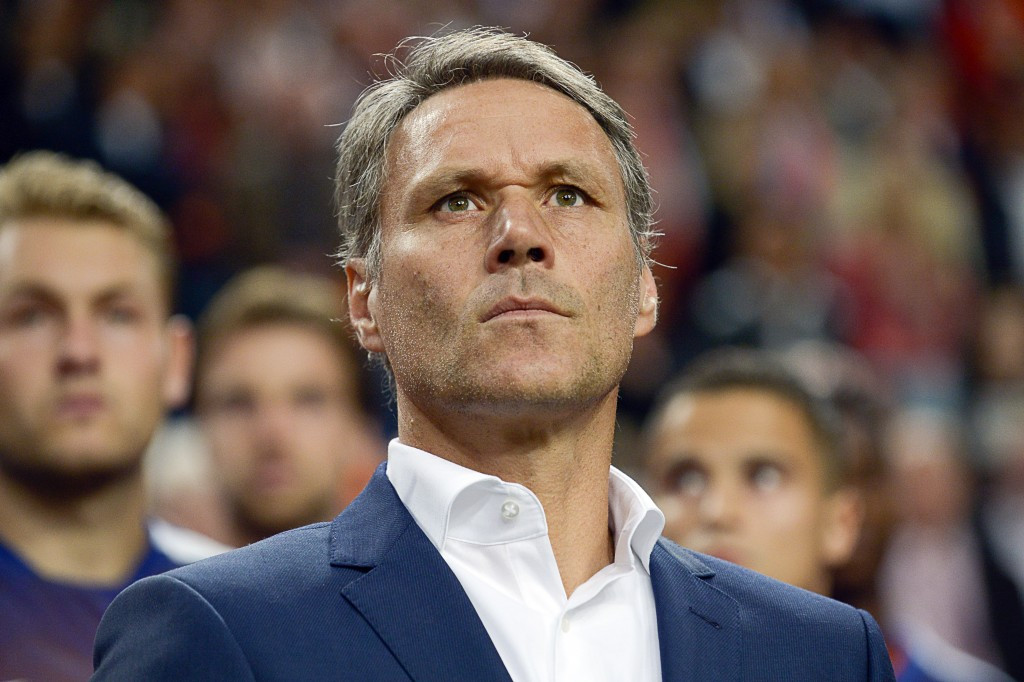 Former Dutch international Marco van Basten will be heading up all technical areas ranging from football technology innovation to refereeing at world governing body FIFA ©Getty Images