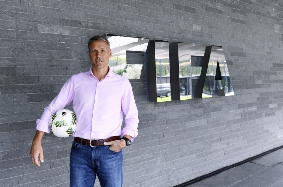 Former Dutch football international Marco van Basten has been appointed as FIFA chief officer for technical development ©FIFA