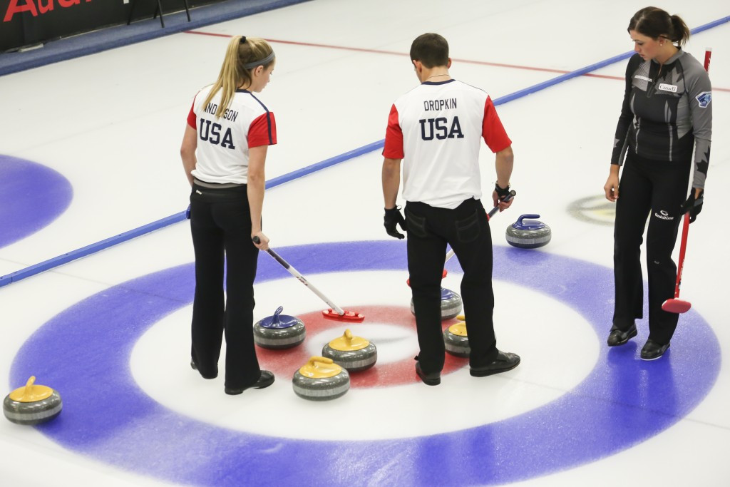 Mixed doubles curling will debut on the Olympic programme in Pyeongchang ©Getty Images