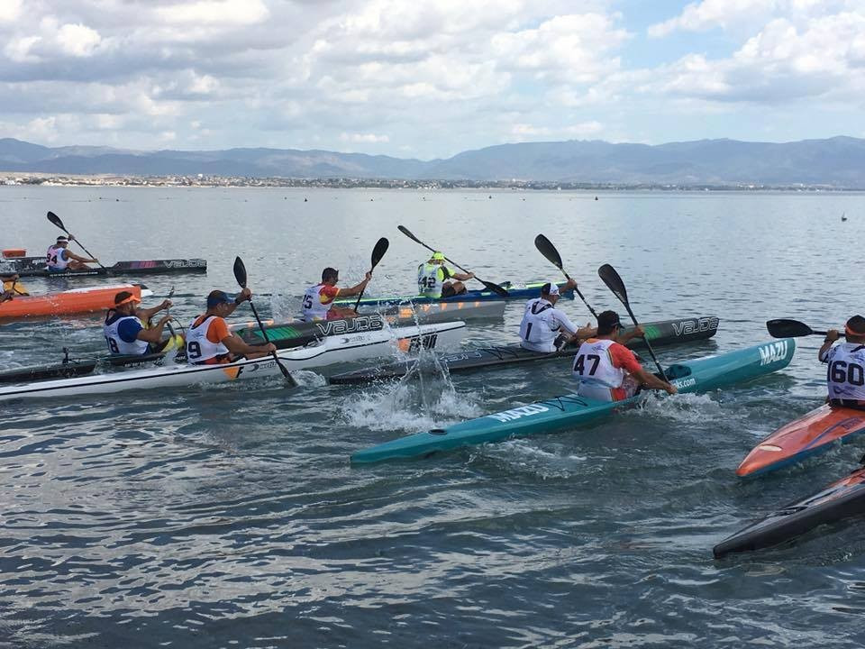 The event was staged on the 26 kilometre course between Poetto Beach and Solanas Beach in Cagliari ©ECA