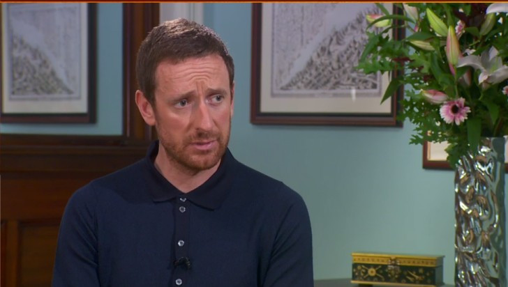 Britain's former Tour de France winner Sir Bradley Wiggins has appeared on the Andrew Marr Show on BBC to defend himself after it was revealed he had used TUEs before some of his biggest races ©BBC