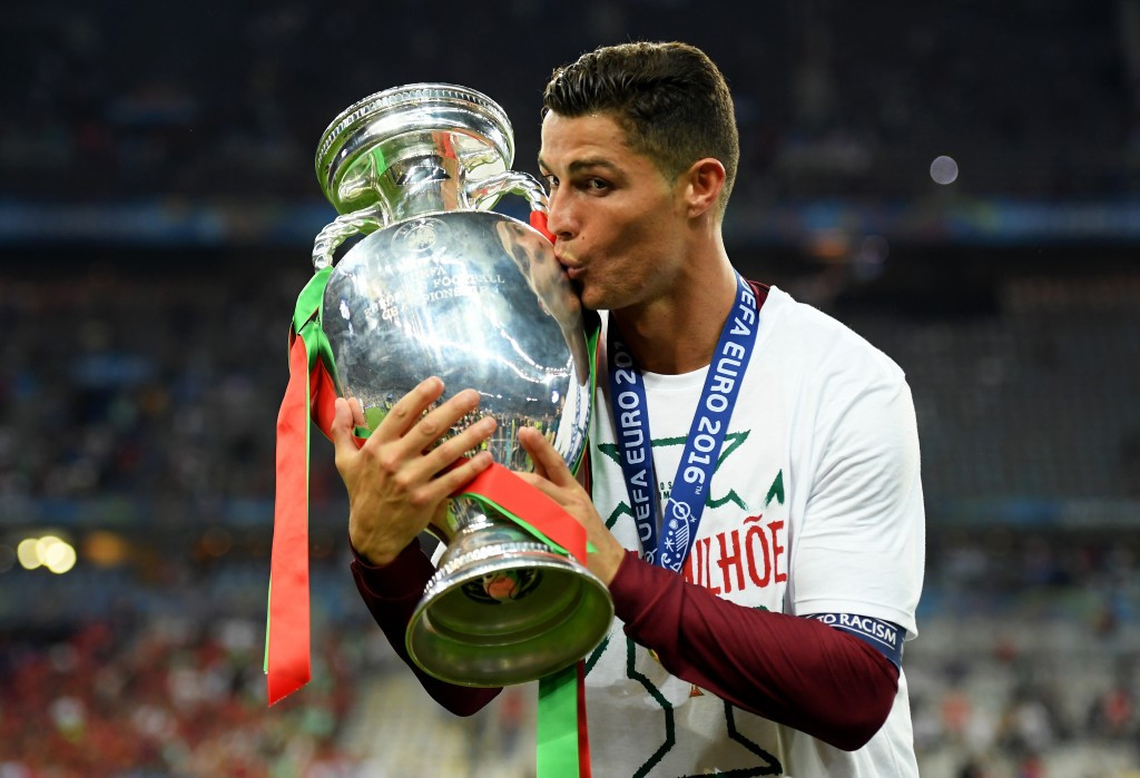 Henri Delaunay gives his name to the trophy lifted by Cristiano Ronaldo and Portugal this summer ©Getty Images