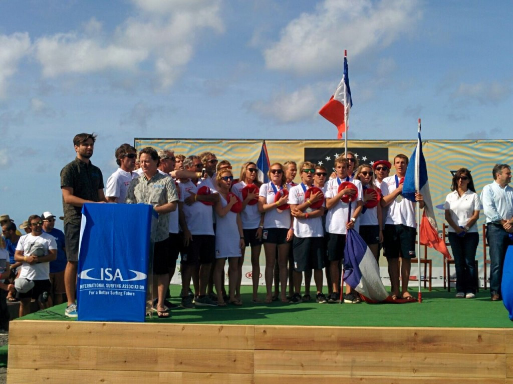 France win team gold medal on final day of ISA World Junior Surfing Championships