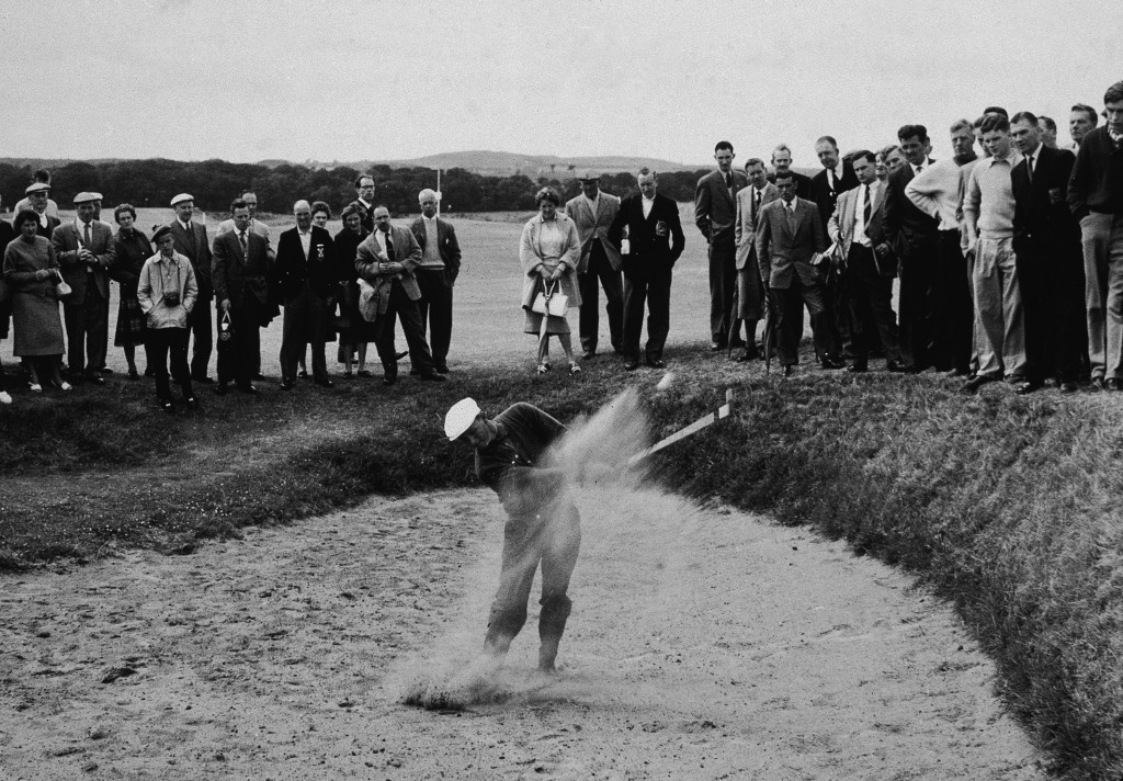 Arnold Palmer pictured playing at the British Open Championships in 1960 ©Getty Images