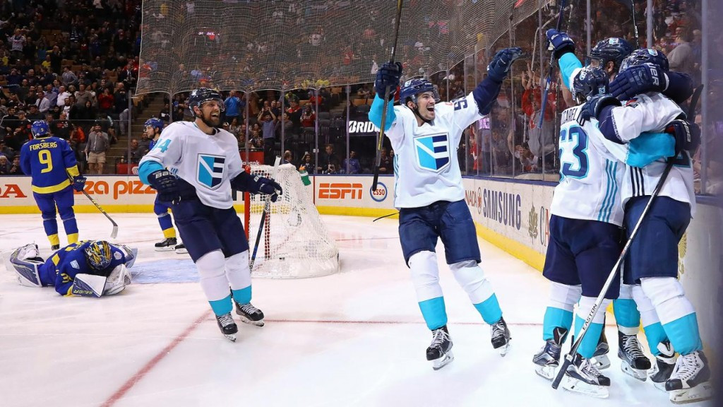 Tatar strikes overtime winner as Team Europe stun Sweden to reach World Cup of Hockey final