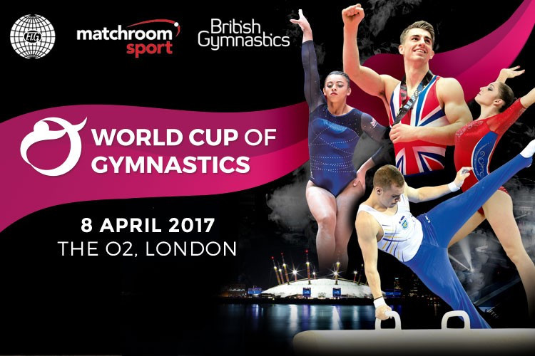 London to host FIG World Cup of Gymnastics event in 2017
