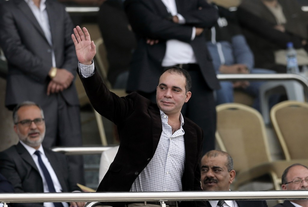 Jordan Football Association President Prince Ali Bin Al Hussein has described the scrapping of the taskforce as shameful ©Getty Images