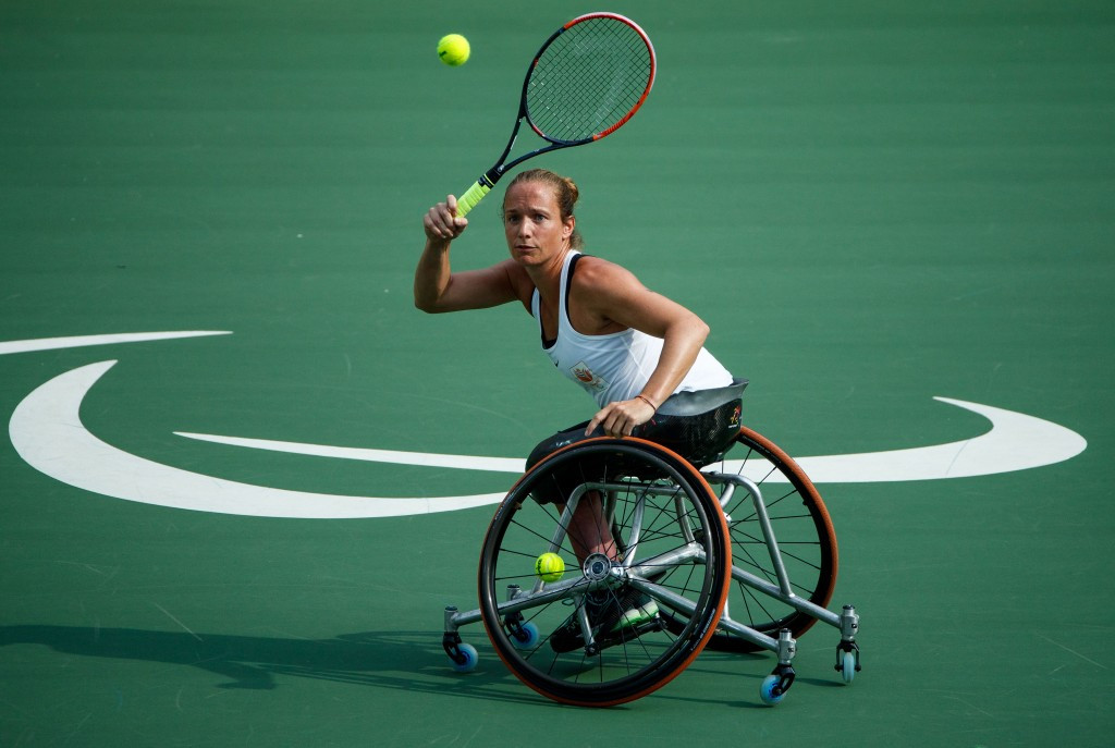 The announcement of the schedule for the 2017 UNIQLO Wheelchair Tennis Tour follows the conclusion of the Paralympic Games wheelchair tennis events in Rio de Janeiro ©Getty Images