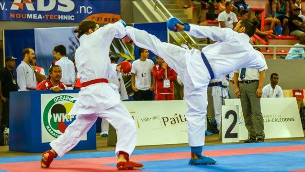The Oceania Karate Championships in Nouméa attracted 400 athletes from nine countries ©WKF
