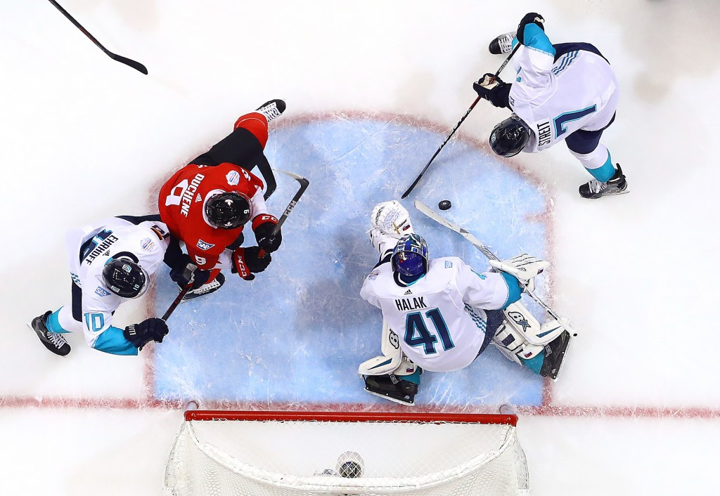 Canada battle past Europe to win World Cup of Hockey finals opener