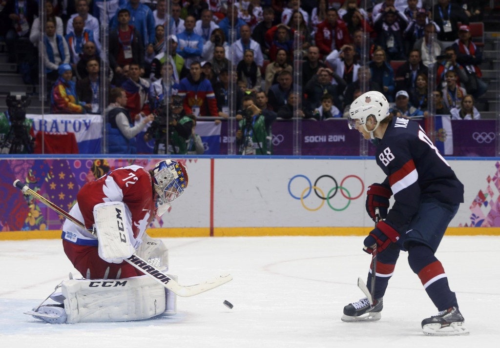 NHL players have competed at the Winter Olympics since Nagano 1998, including Sochi 2014 ©Getty Images