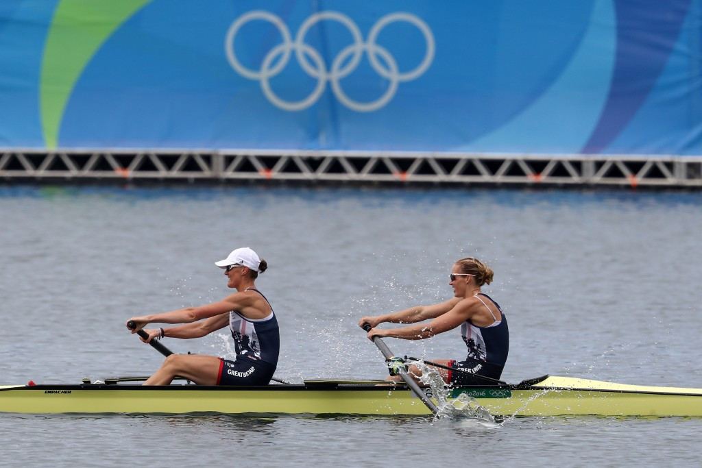Britain's Helen Glover and Heather Stanning won the women's prize last year and could clinch the award again after winning gold at Rio 2016 ©Getty Images