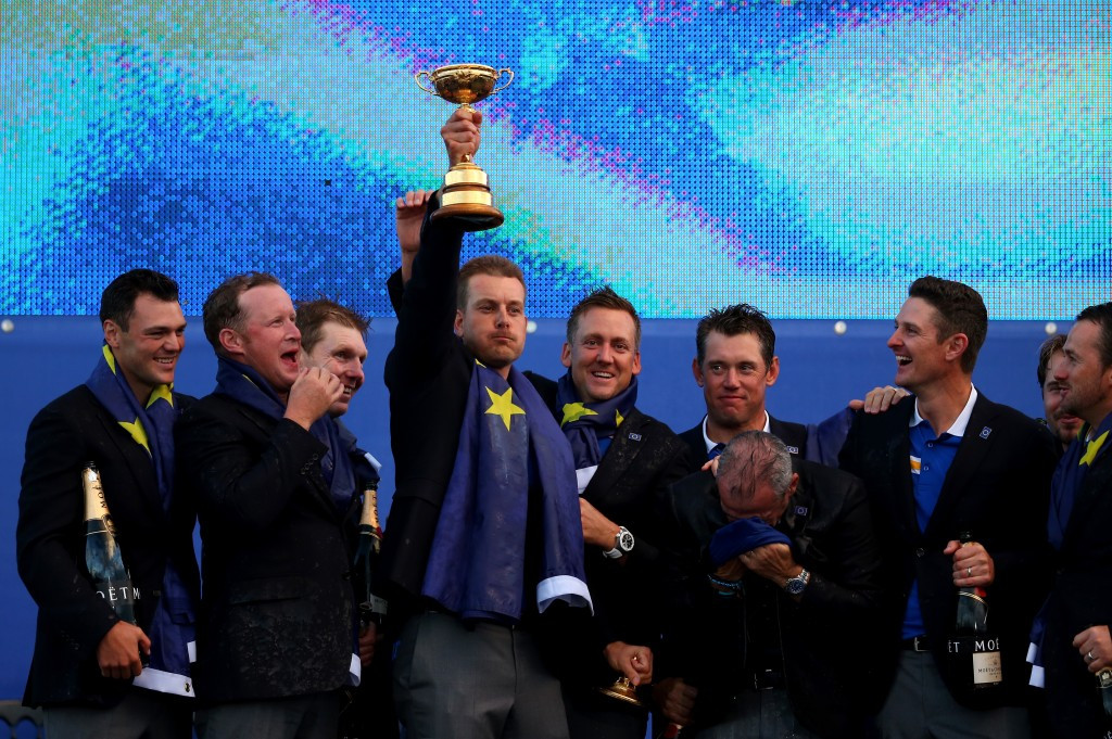 Europe have won eight of the last ten Ryder Cups including the previous edition held at Gleneagles, Scotland in 2014 ©Getty Images