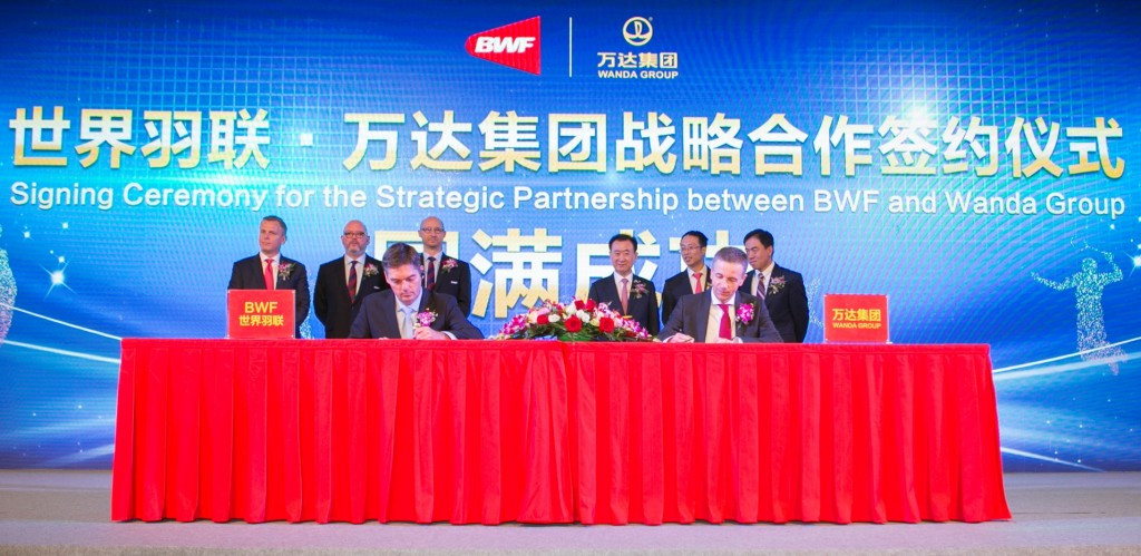 BWF announce deal with Chinese company for distribution of media and sponsorship rights 