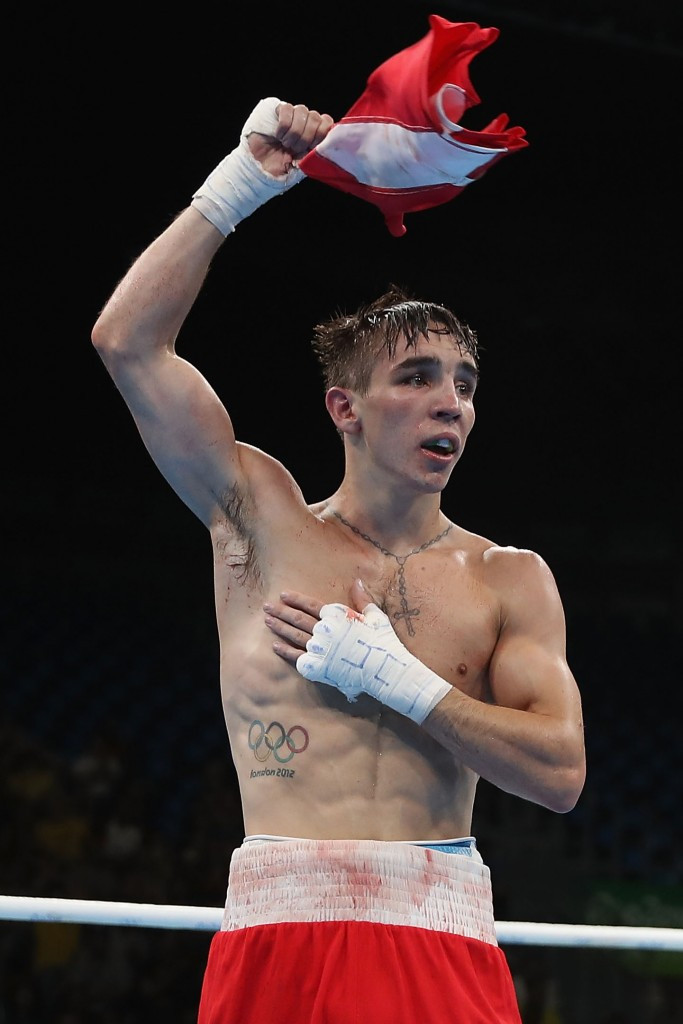 Michael Conlan was one of three boxers to be given a "severe reprimand" by the IOC ©Getty Images