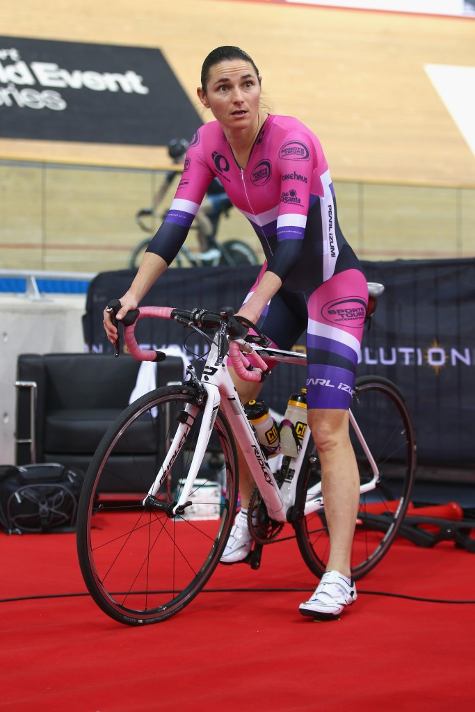 Sarah Storey attempted the able-bodied hour record ©Getty Images