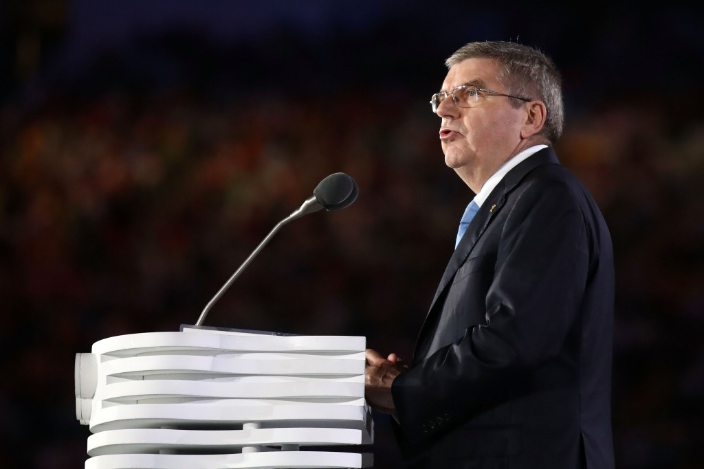 Thomas Bach is due to visit Rome next week, but will meet Paris 2024 officials this weekend ©Getty Images