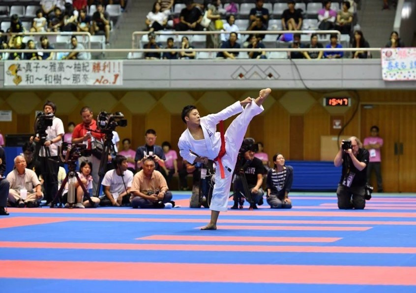 The kata disciplines were the only events to offer gold medals on day one of the season finale ©Facebook