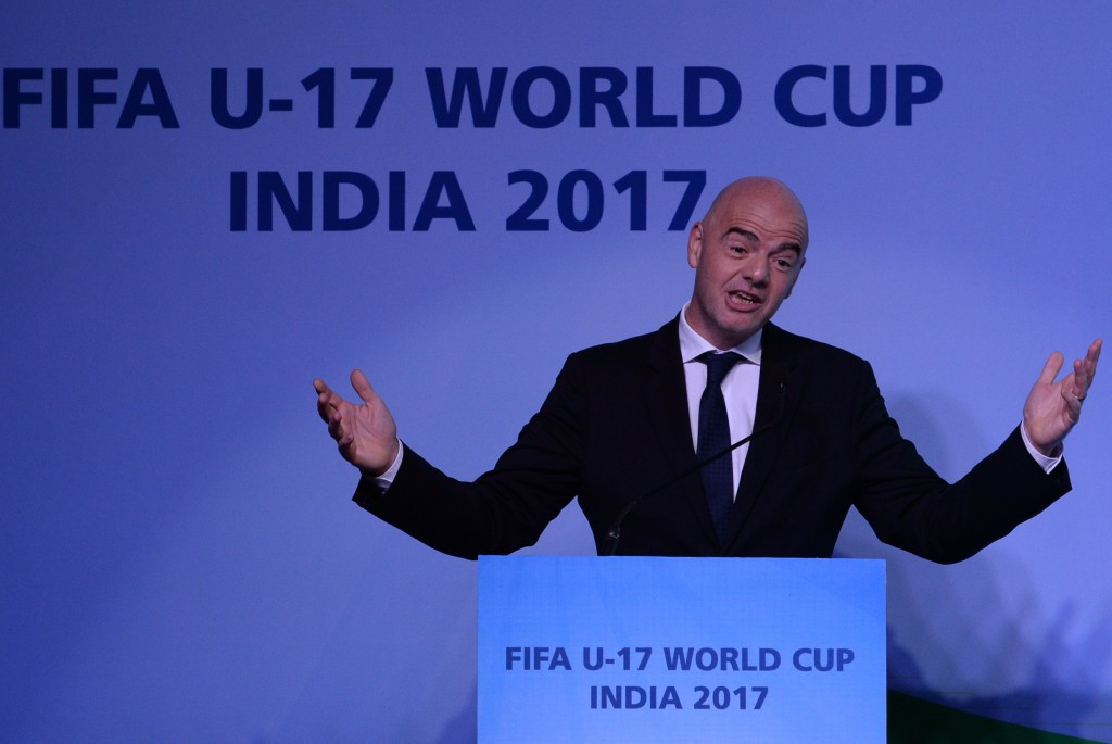 Philippe Le Floc’h worked under FIFA President Gianni Infantino during his time with UEFA ©Getty Images
