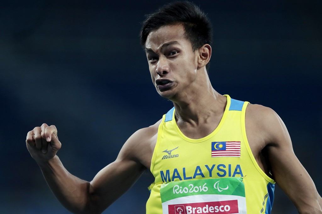 Mohamad Ridzuan Mohamad Puzi won Malaysia's first-ever Paralympic gold medal at Rio 2016 ©Getty Images