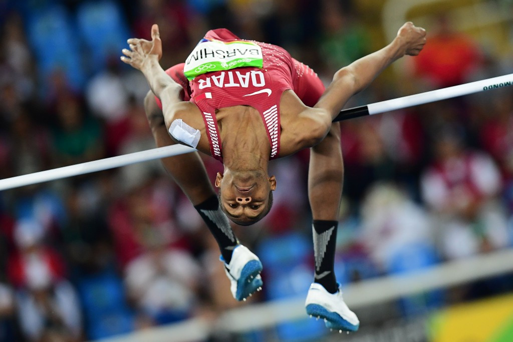 At Rio 2016, Mutaz Essa Barshim won an Olympic silver medal in the high jump, his second medal having taken bronze at London 2012 ©Getty Images