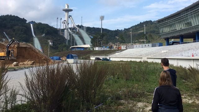 In an extended trip to Asia, Race Director Lasse Ottesen visited the Olympic site in Pyeongchang where major updates have been made to the cross-country course ©FIS