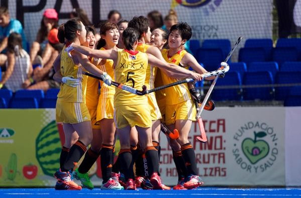 China beat Argentina in the second semi-final to ensure their progression ©FIH Hockey/Twitter