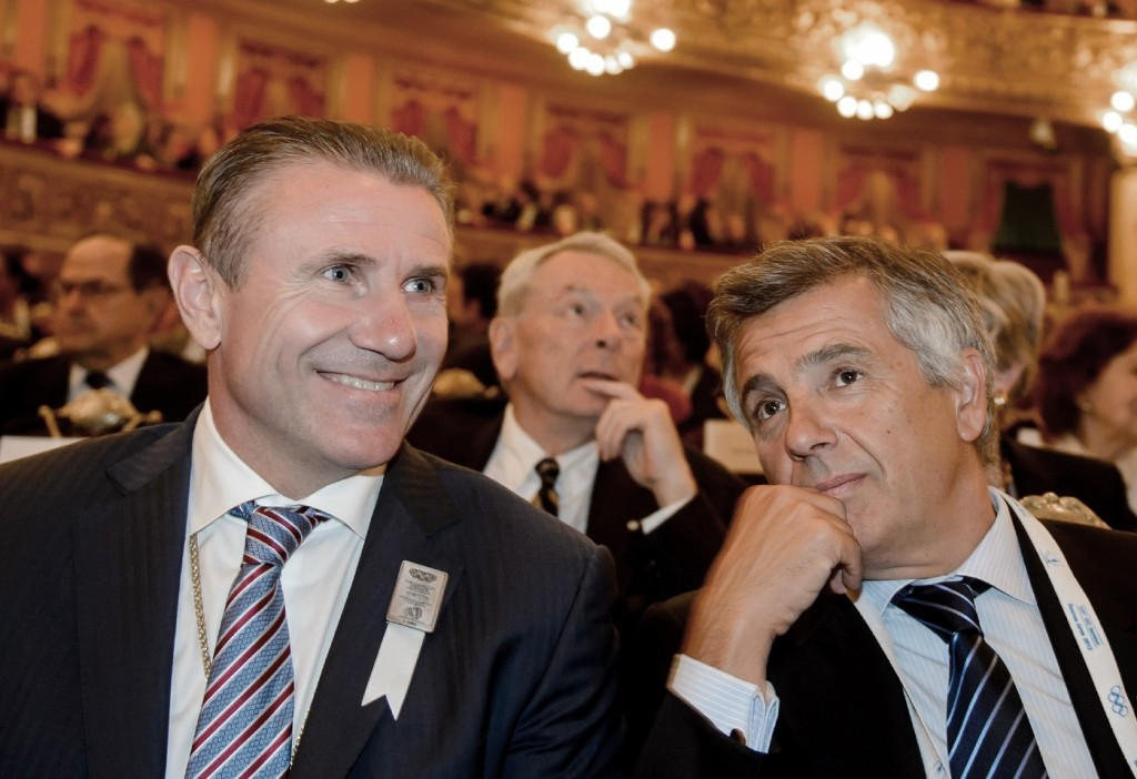 Sergey Bubka, left, and Juan Antonio Samaranch, right, are just two IOC members to have criticised WADA ©Getty Images