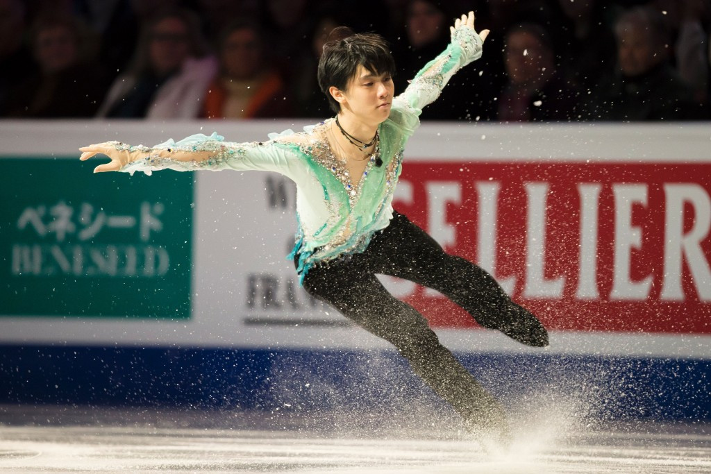 Hanyu becomes first figure skater to achieve clean quad loop in official ISU competition