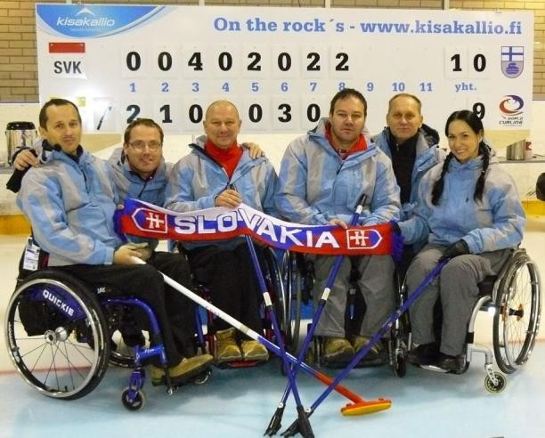 Slovakia will compete in Group A of next month's World Wheelchair-B Curling Championships ©WCF