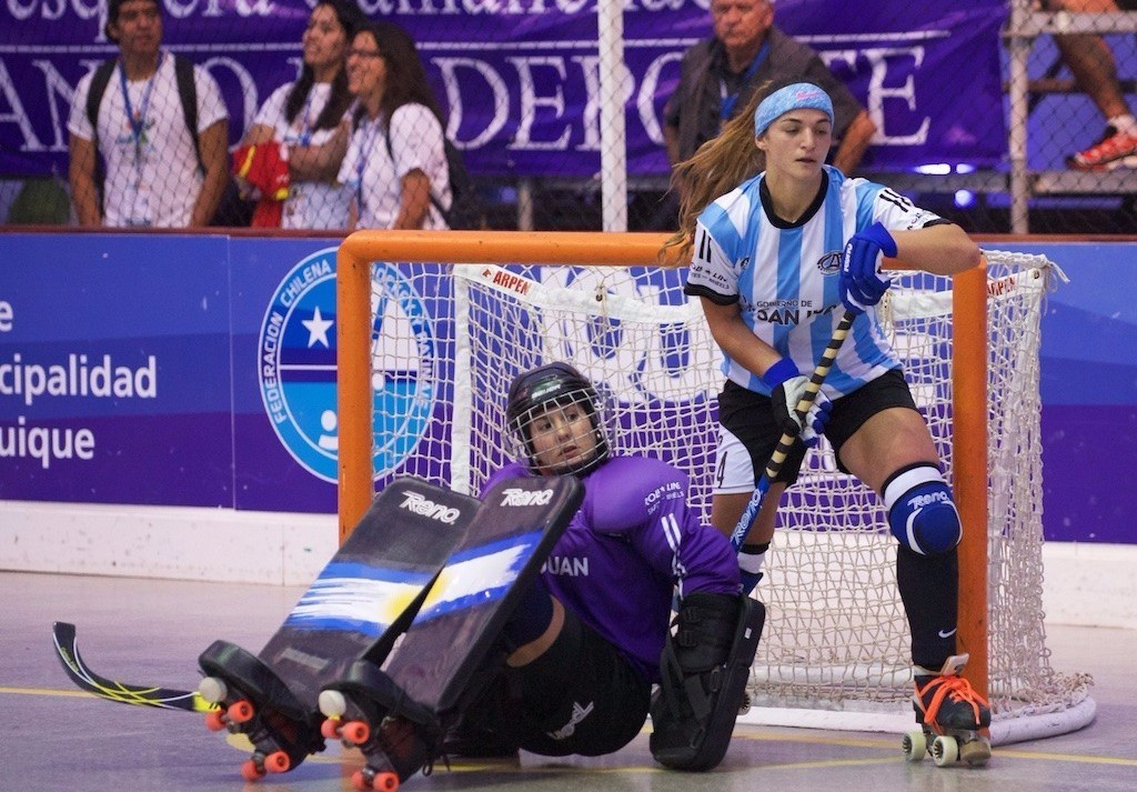 Argentina ended their campaign on a high by winning the bronze medal match ©FIRS