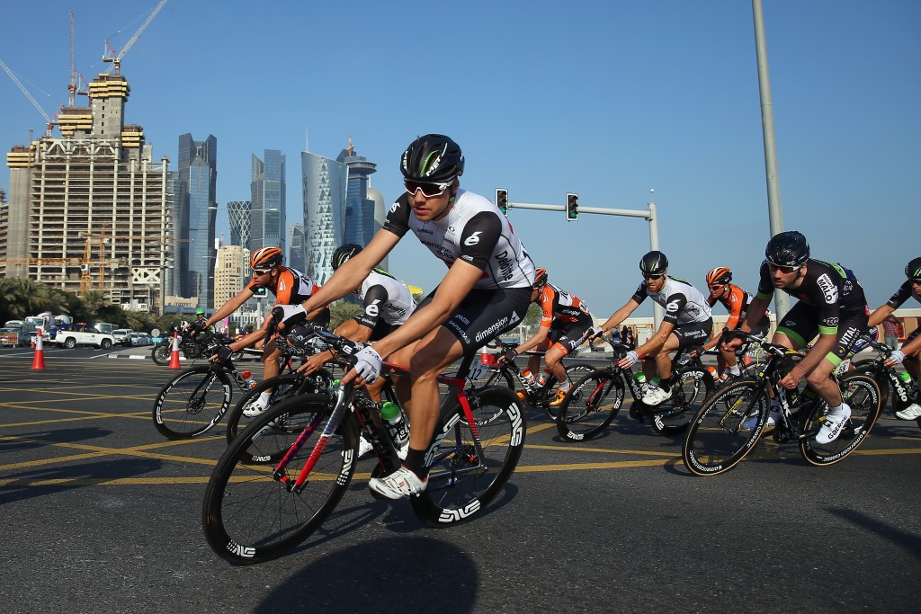 The UCI has a safety protocol in place in case temperatures become hazardous in Doha at next week's Road World Championships ©Getty Images