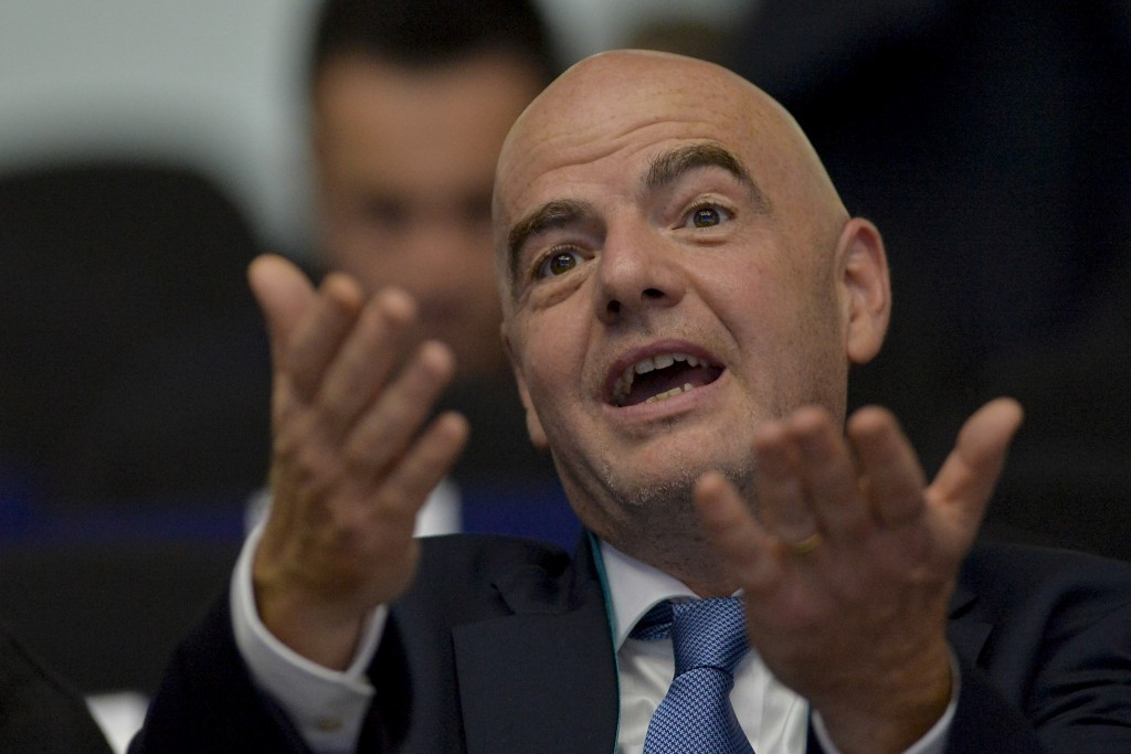 FIFA President Gianni Infantino has proposed expanding the World Cup to 48 teams ©Getty Images
