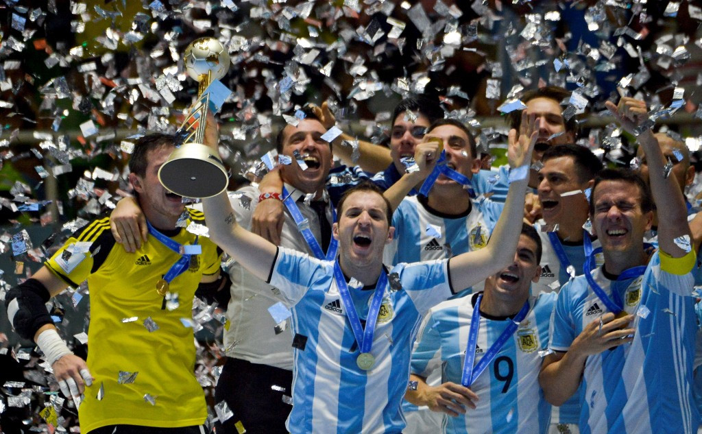 Argentina claim first ever FIFA Futsal World Cup title with nail biting win over Russia