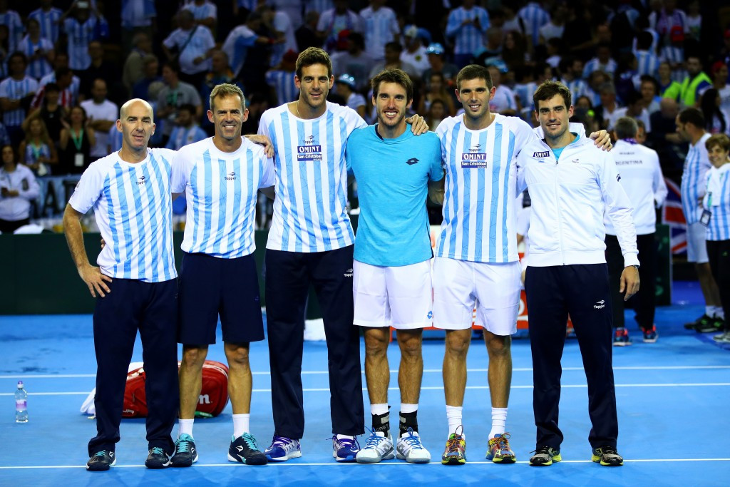 Argentina are looking to win a first Davis Cup title in their fifth appearance in the final ©Getty Images