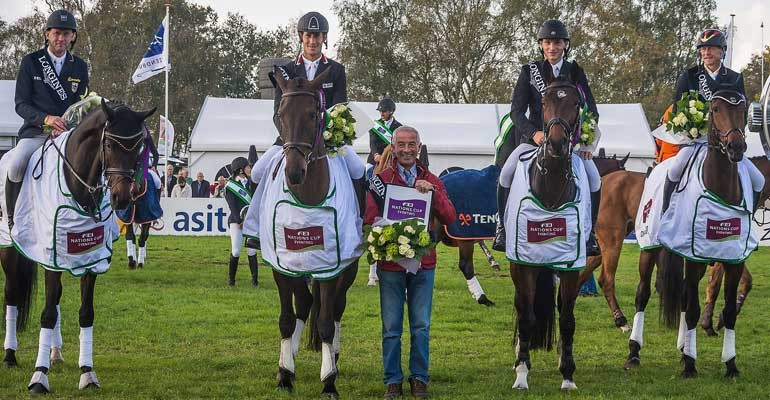 Three nations set to clash for overall FEI Nations Cup Eventing crown in Boekelo