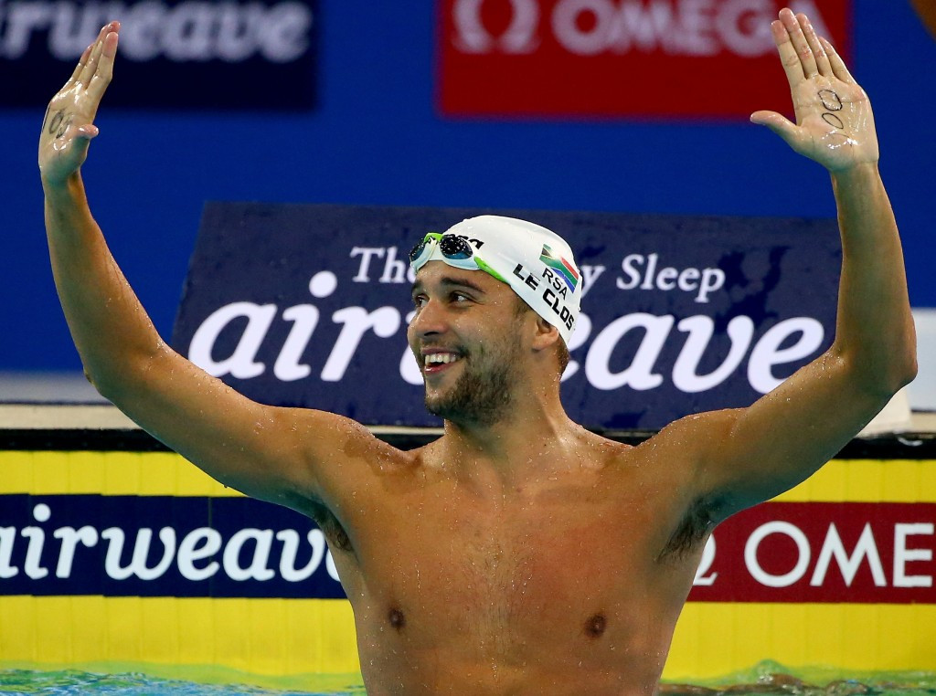 South Africa's Chad le Clos, the most successful World Cup swimmer this season, added another medal to his personal haul as he earned gold in the men's 100m butterfly ©Getty Images