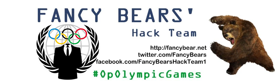 More information has been published by the Fancy Bears hacking team ©Fancy Bears'