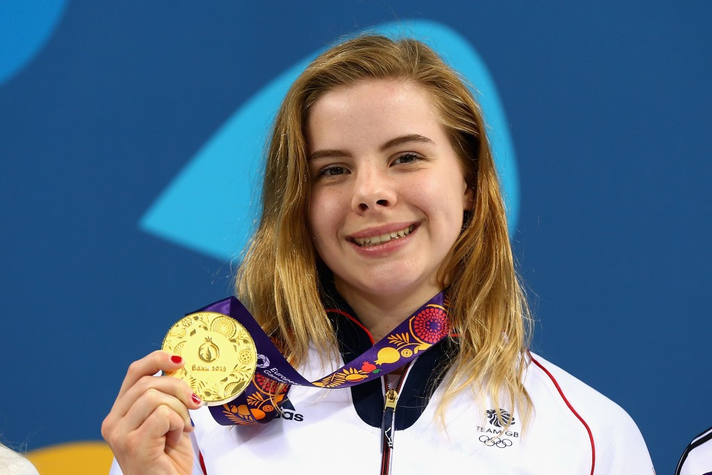 Katherine Torrance won gold with the final dive of the women's three metre springboard