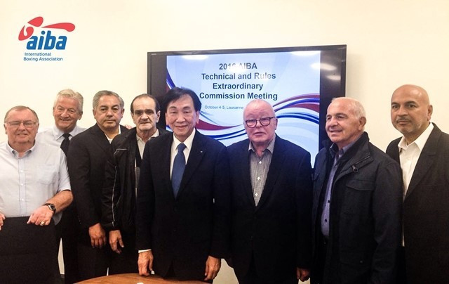 The AIBA Referees and Judges and Technical and Rules Commissions met in Lausanne to discuss reforms and a "road map" for the next Olympic cycle leading to the Tokyo 2020 Games ©AIBA