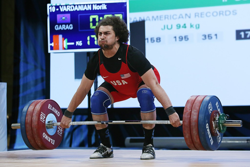 American weightlifter Norik Vardanian has tested positive for a banned substance in a sample he provided while competing for Armenia at the London 2012 Olympic Games ©Getty Images